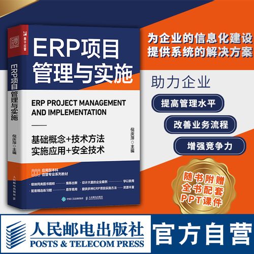 erp项目管理与实施 管理信息系统企业资源计划erp系统企业管理书籍